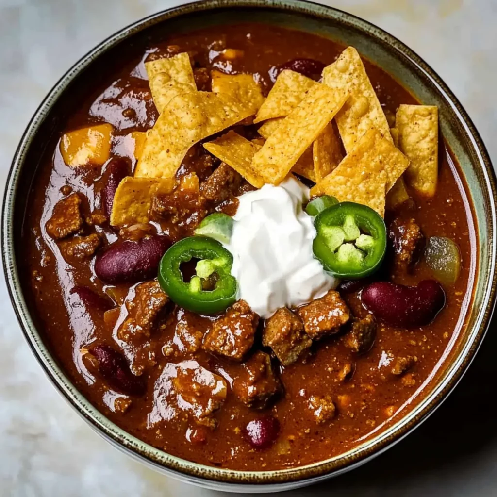 Authentic Texas Chili – Rich, Hearty & Flavorful!