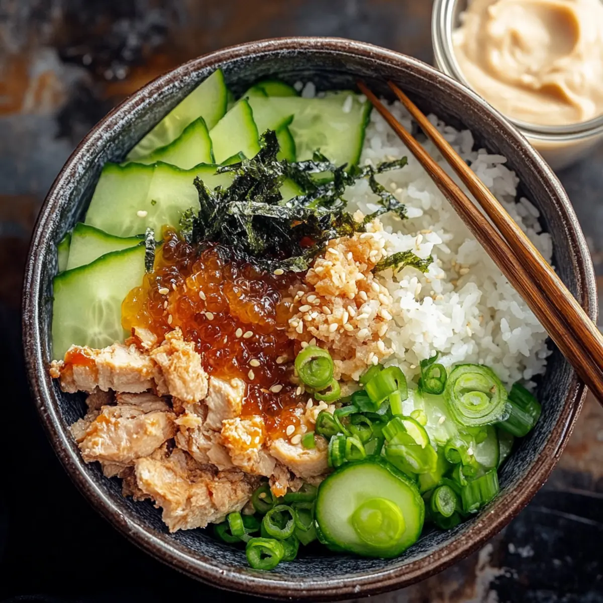 Hearty & Flavorful Canned Tuna Sushi Bowl