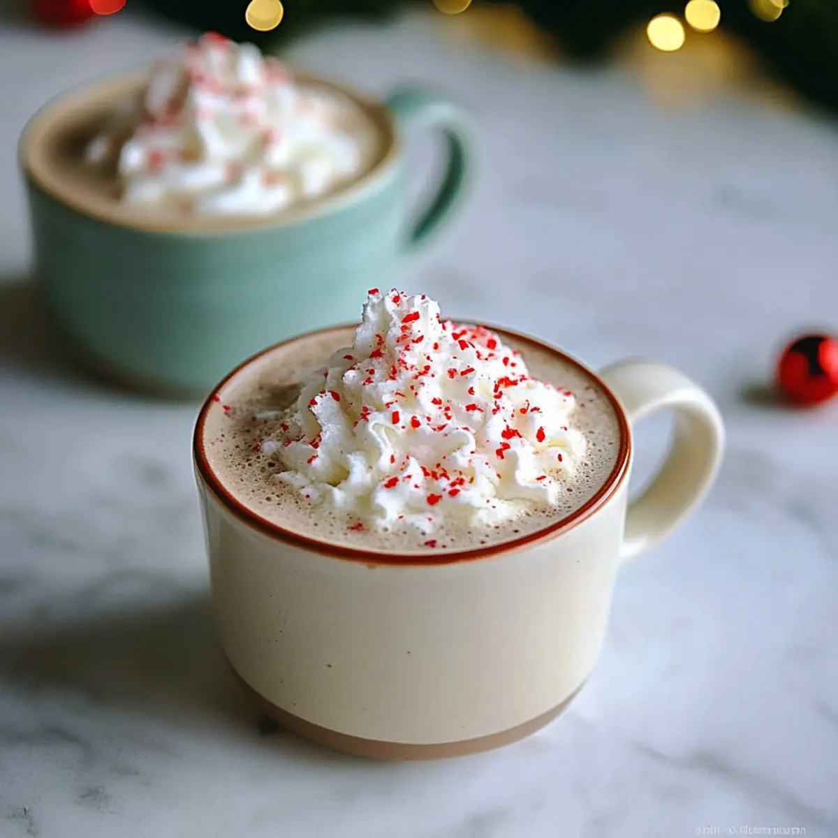 Cozy Homemade Peppermint Mocha