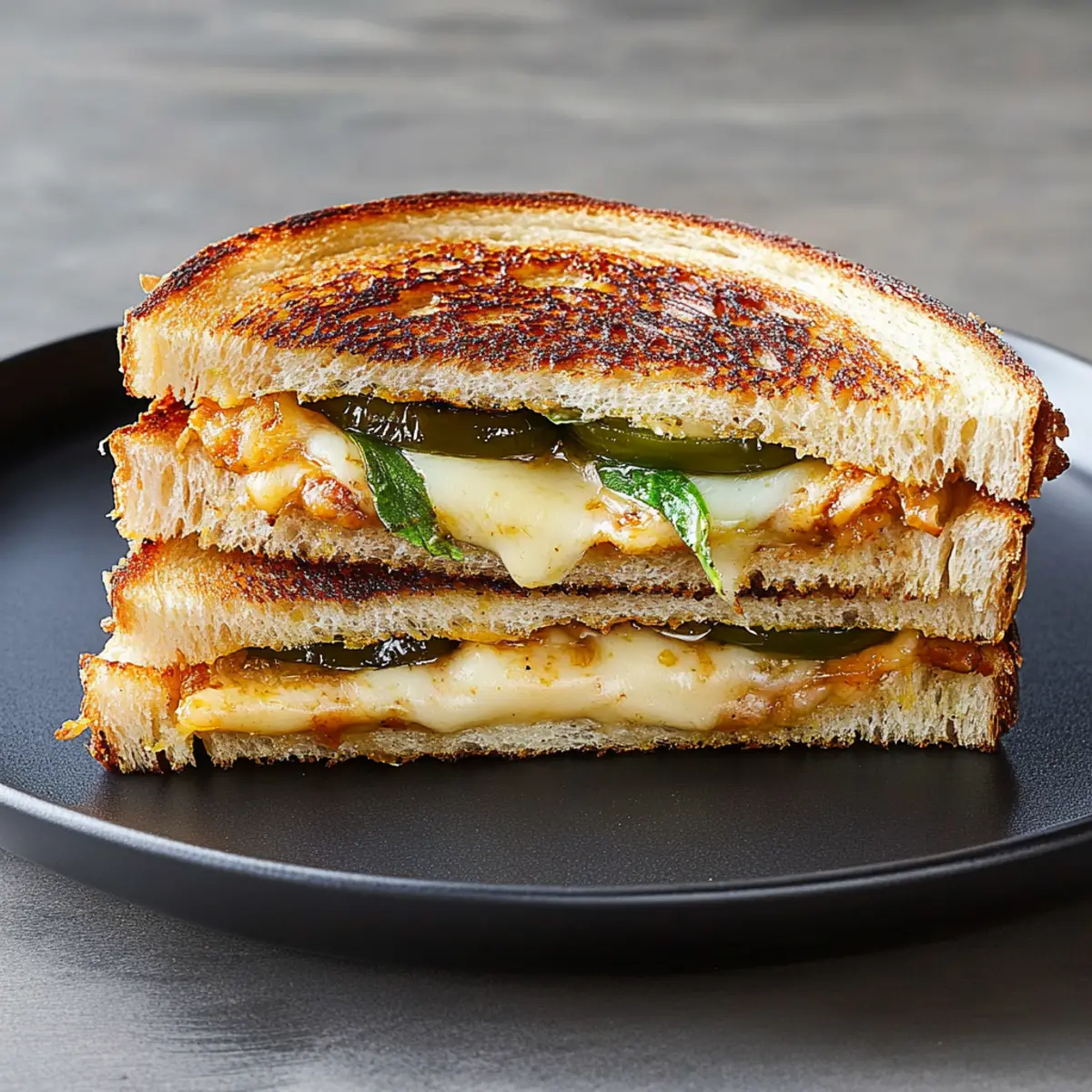 Delicious Roasted Jalapeño Popper Grilled Cheese Recipe