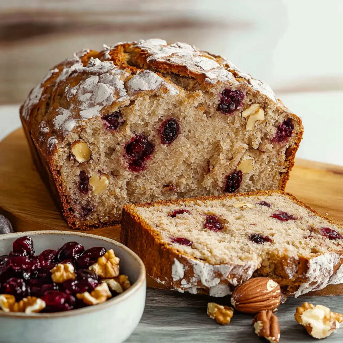 Cranberry Walnut Bread