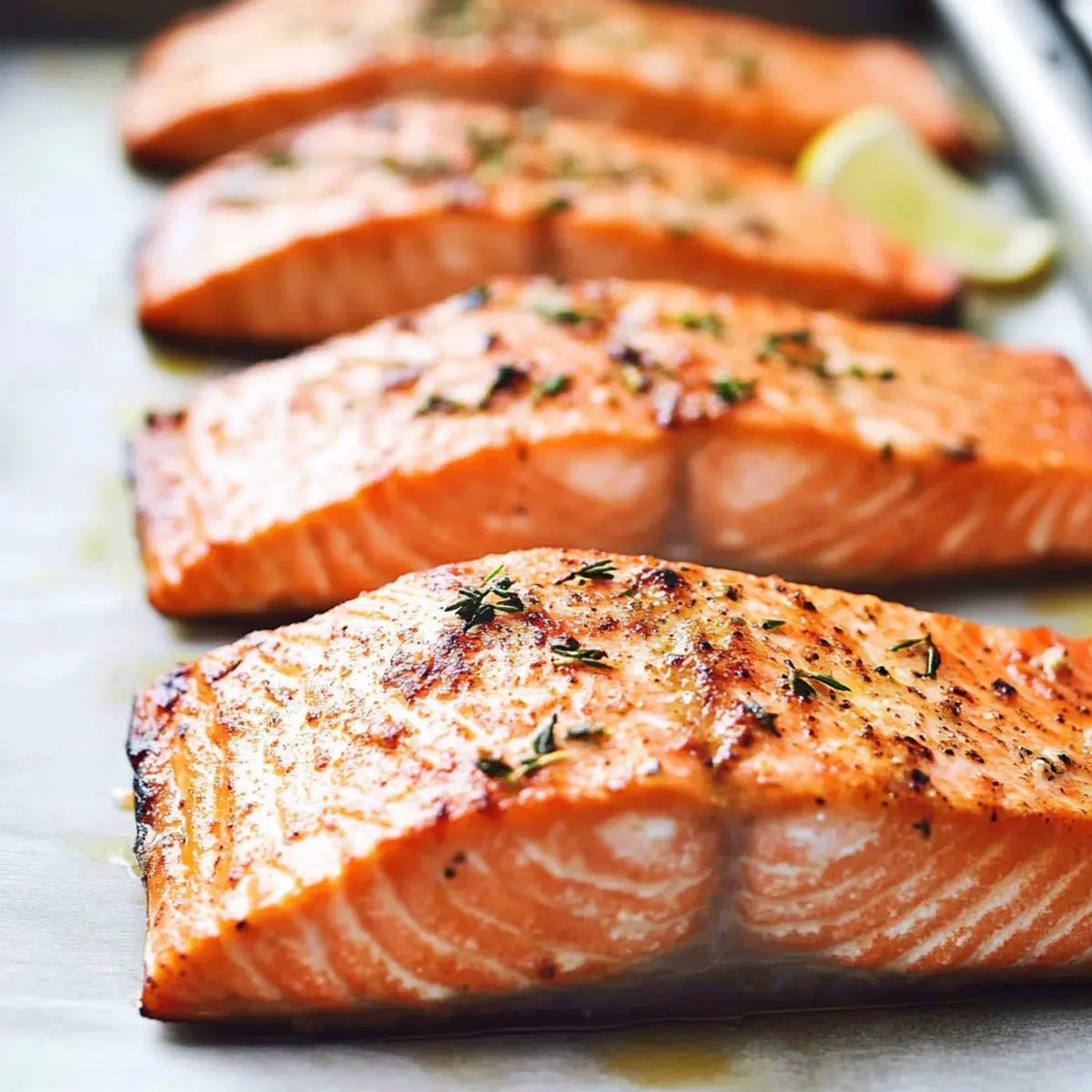 Easy Oven Baked Salmon With Garlic and Lemon Recipe