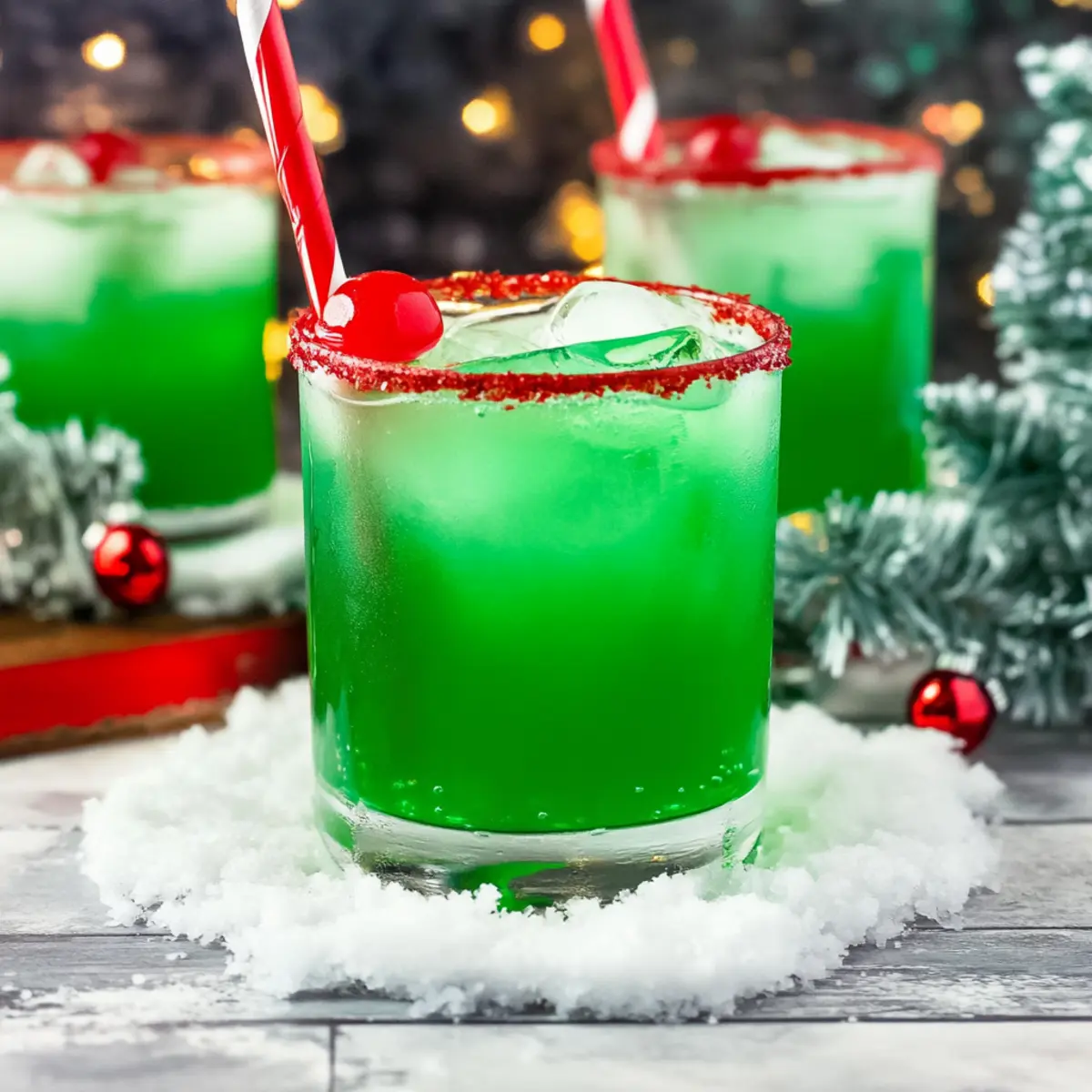 Green Grinch Mocktail