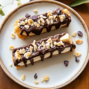 Viral Frozen Banana Snickers