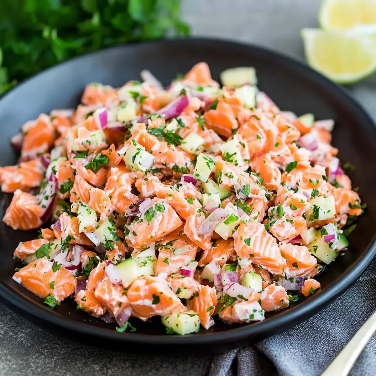 Fresh Salmon Salad