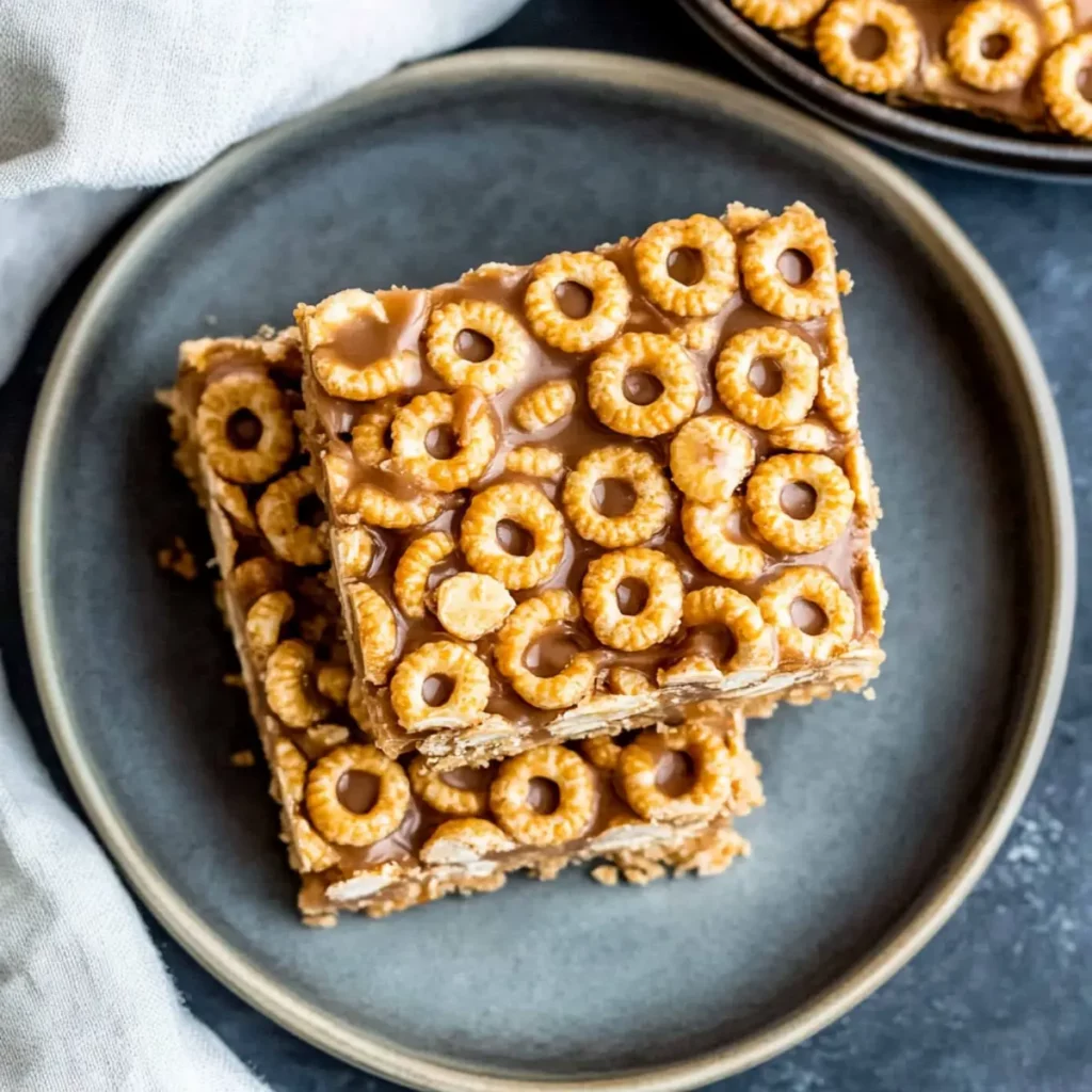 No-Bake Cheerio Peanut Butter Bars