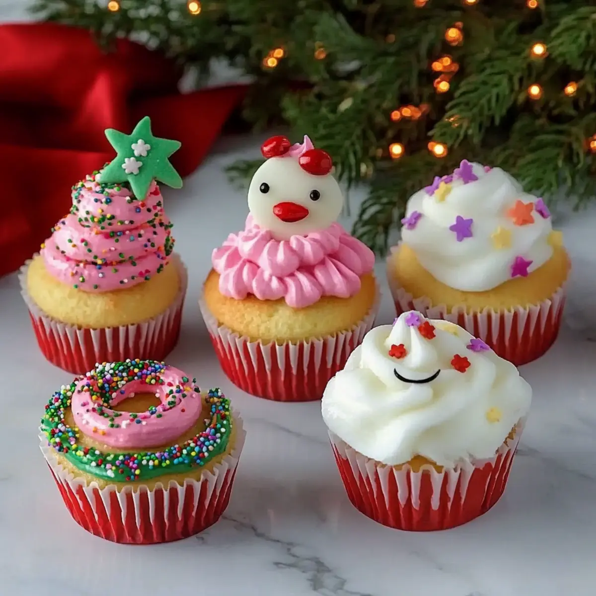 Delicious Christmas Cupcake Ideas for a Festive Dessert Table
