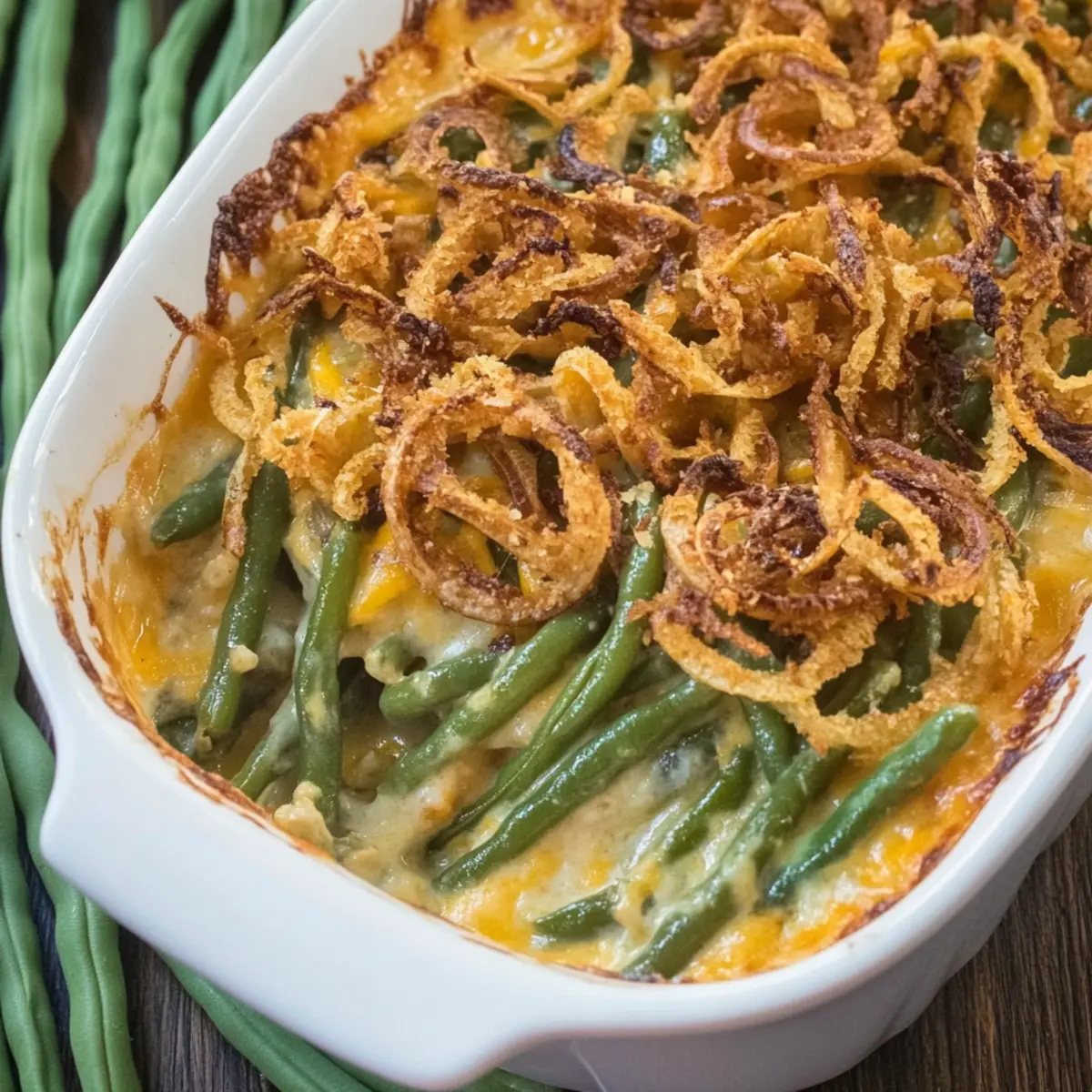 Savory Green Bean Casserole