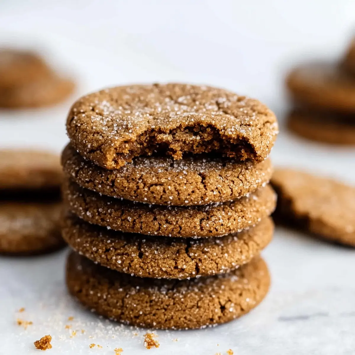 Delicious Homemade Gingersnap Cookies Recipe for Holiday Baking