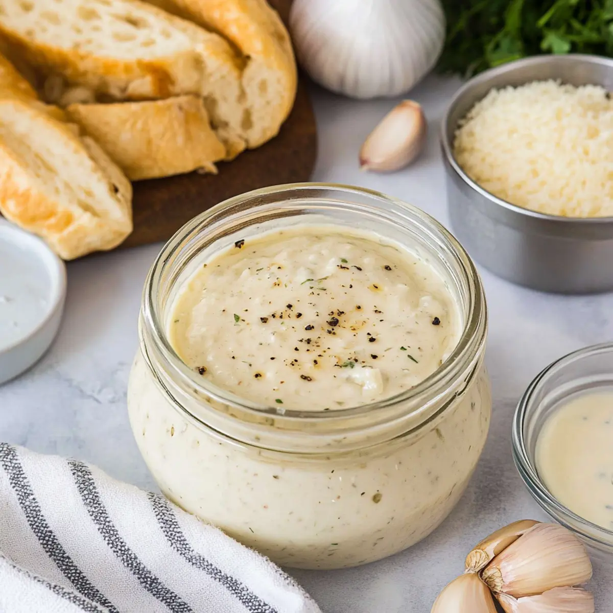 How to Make Creamy White Garlic Parmesan Sauce in 10 Minutes