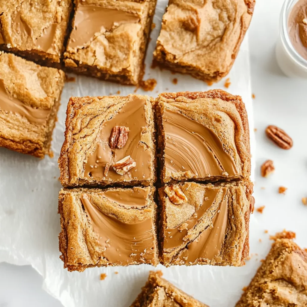 Biscoff Blondies
