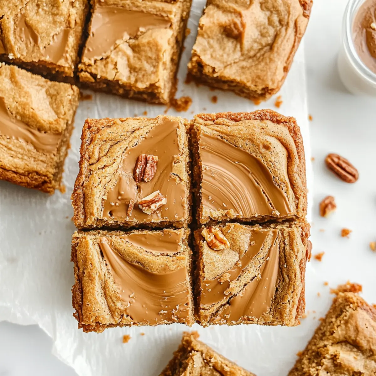 Biscoff Blondies