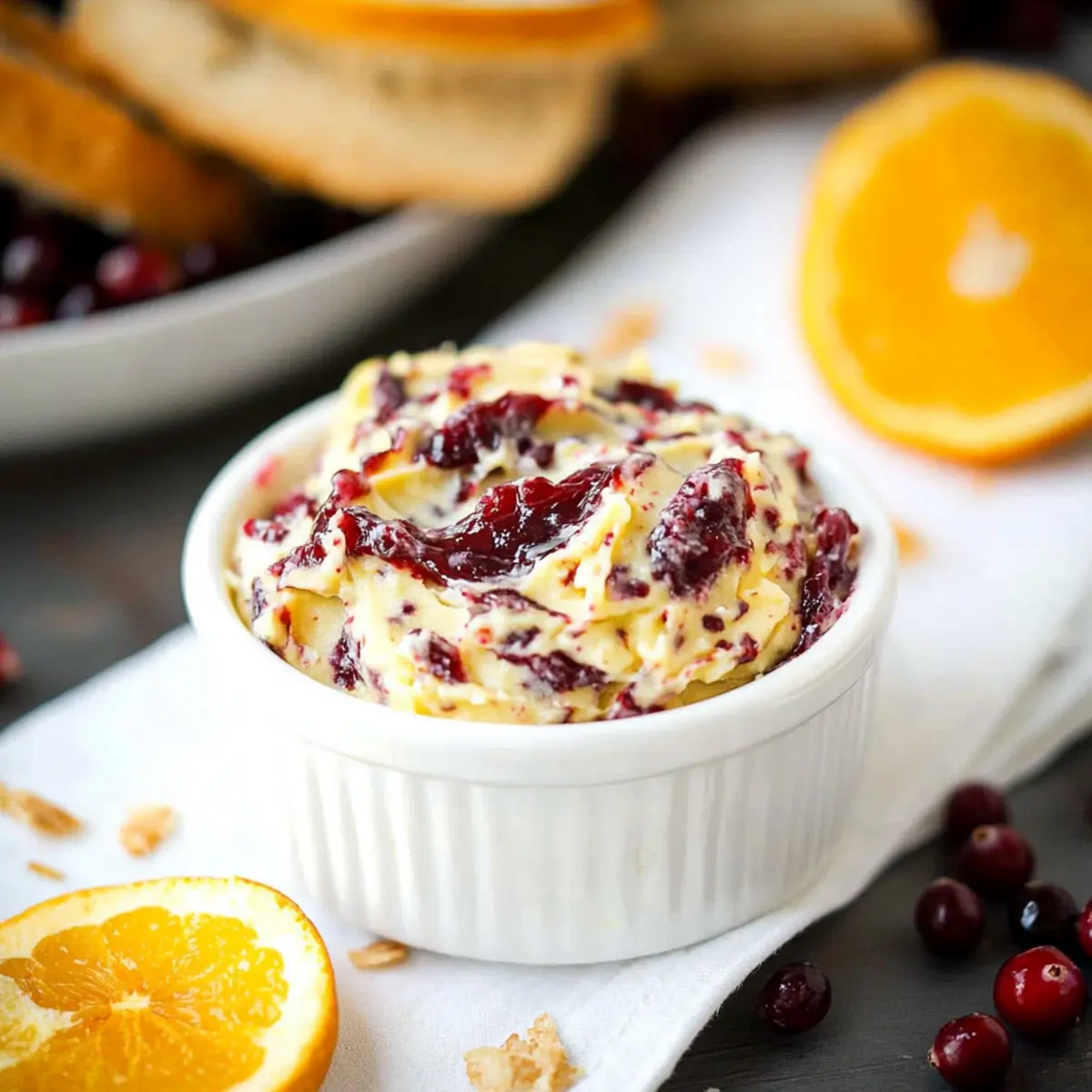 Christmas Cranberry Honey Butter
