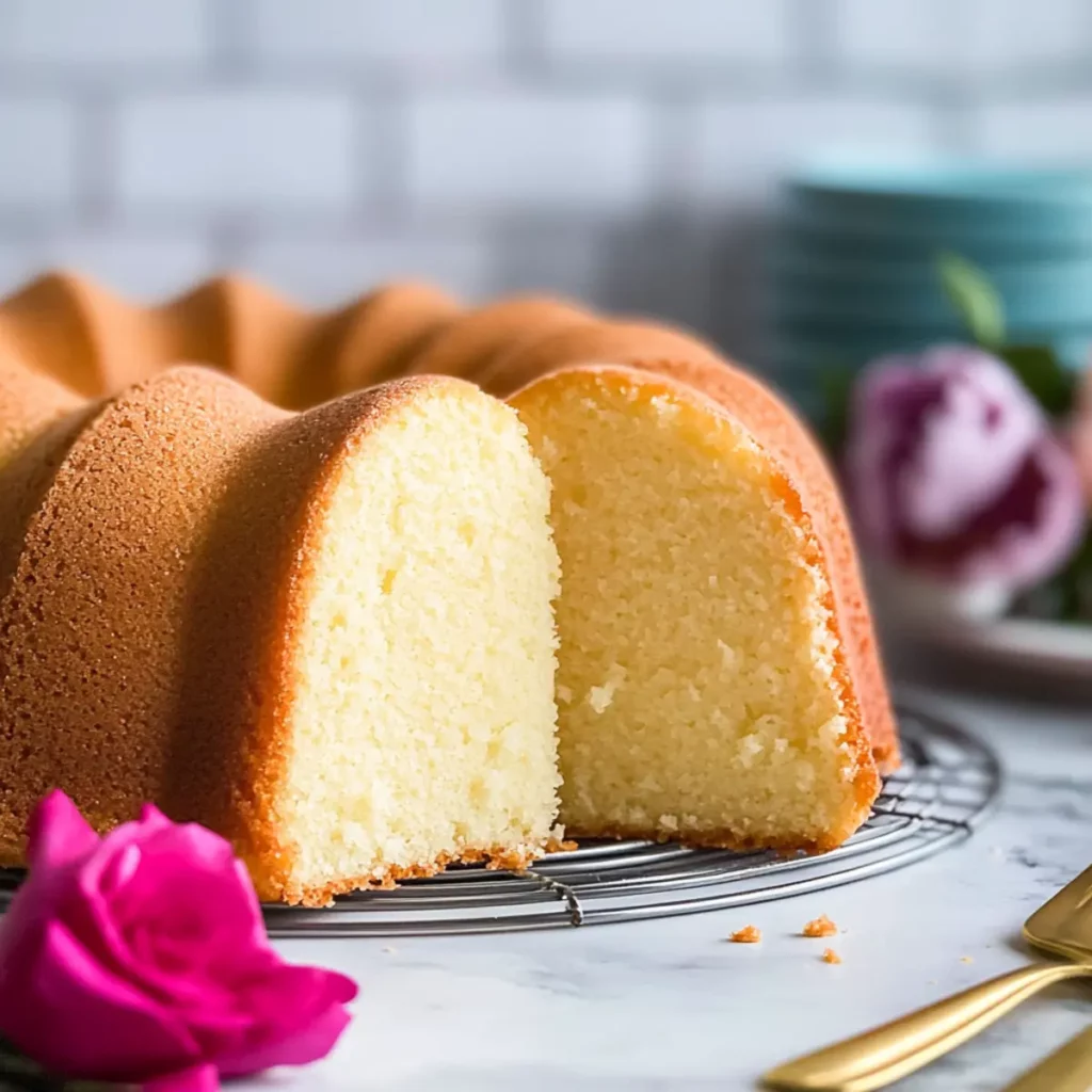 Easy Cream Cheese Pound Cake