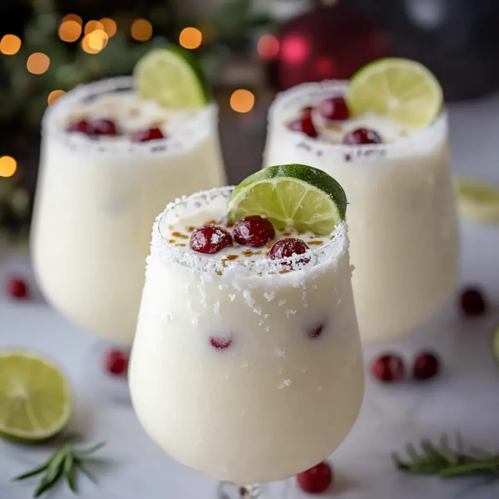 White Christmas Margarita