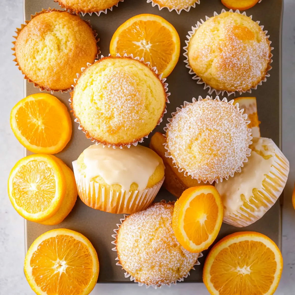 Bakery-Style Orange Muffins