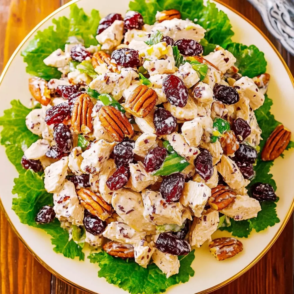 Cranberry Pecan Chicken Salad