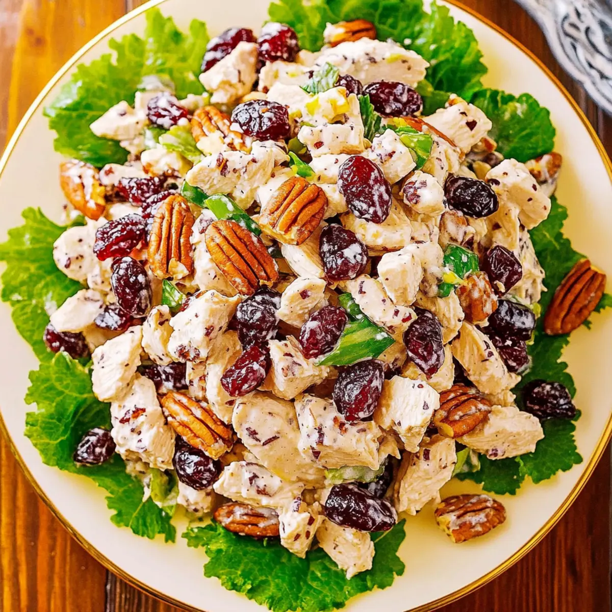 Cranberry Pecan Chicken Salad