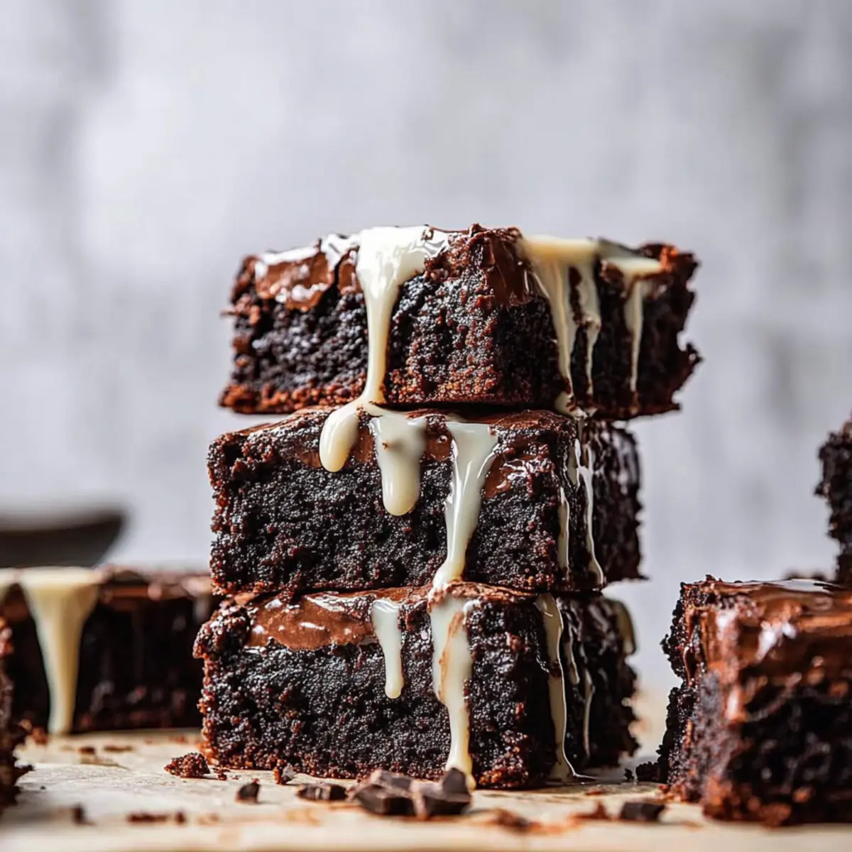 Triple Chocolate Brownies