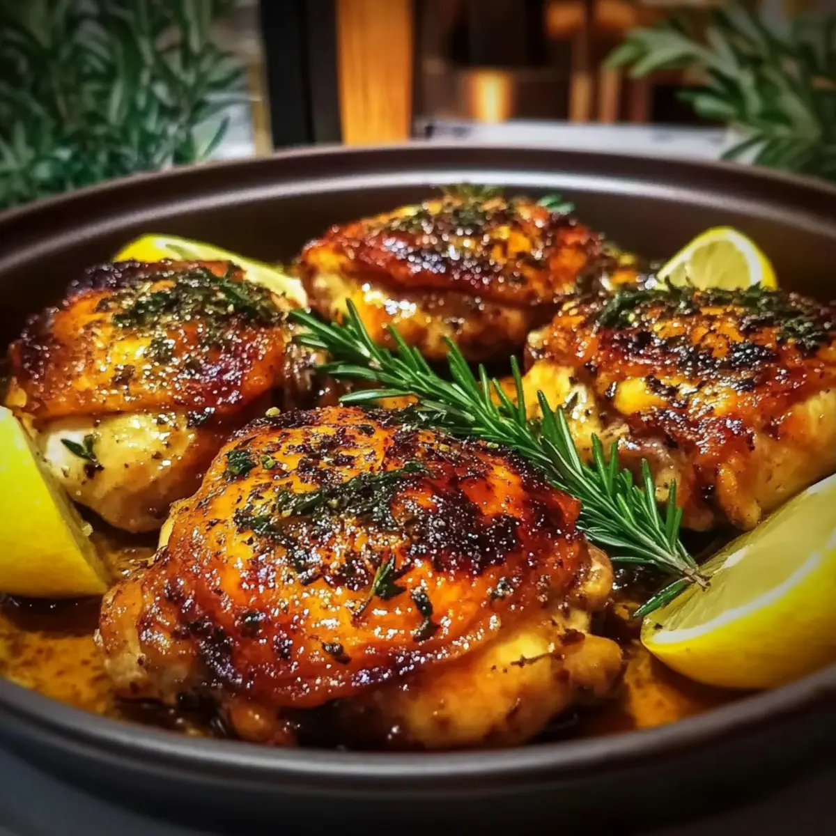 Delicious Lemon Paprika Roast Chicken Thighs for Easy Dinners