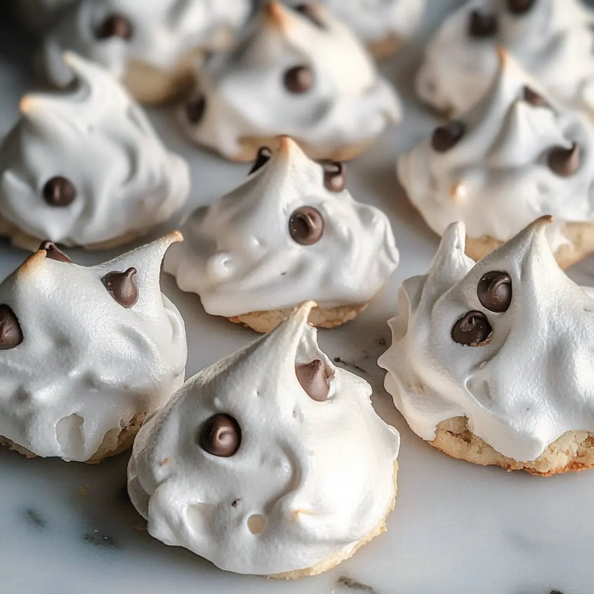Chocolate Chip Meringue Cookies