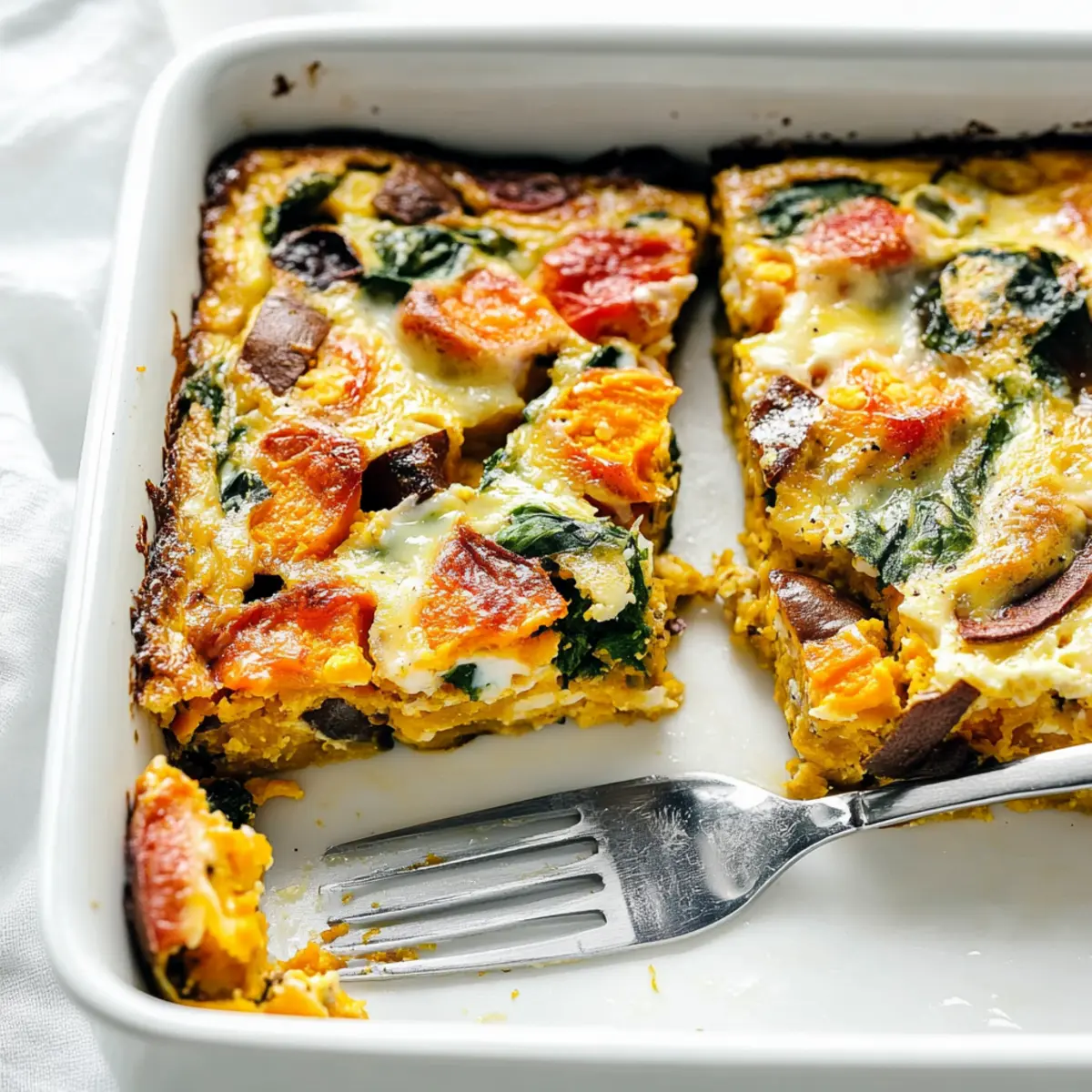 Protein-Packed Sweet Potato Egg Casserole