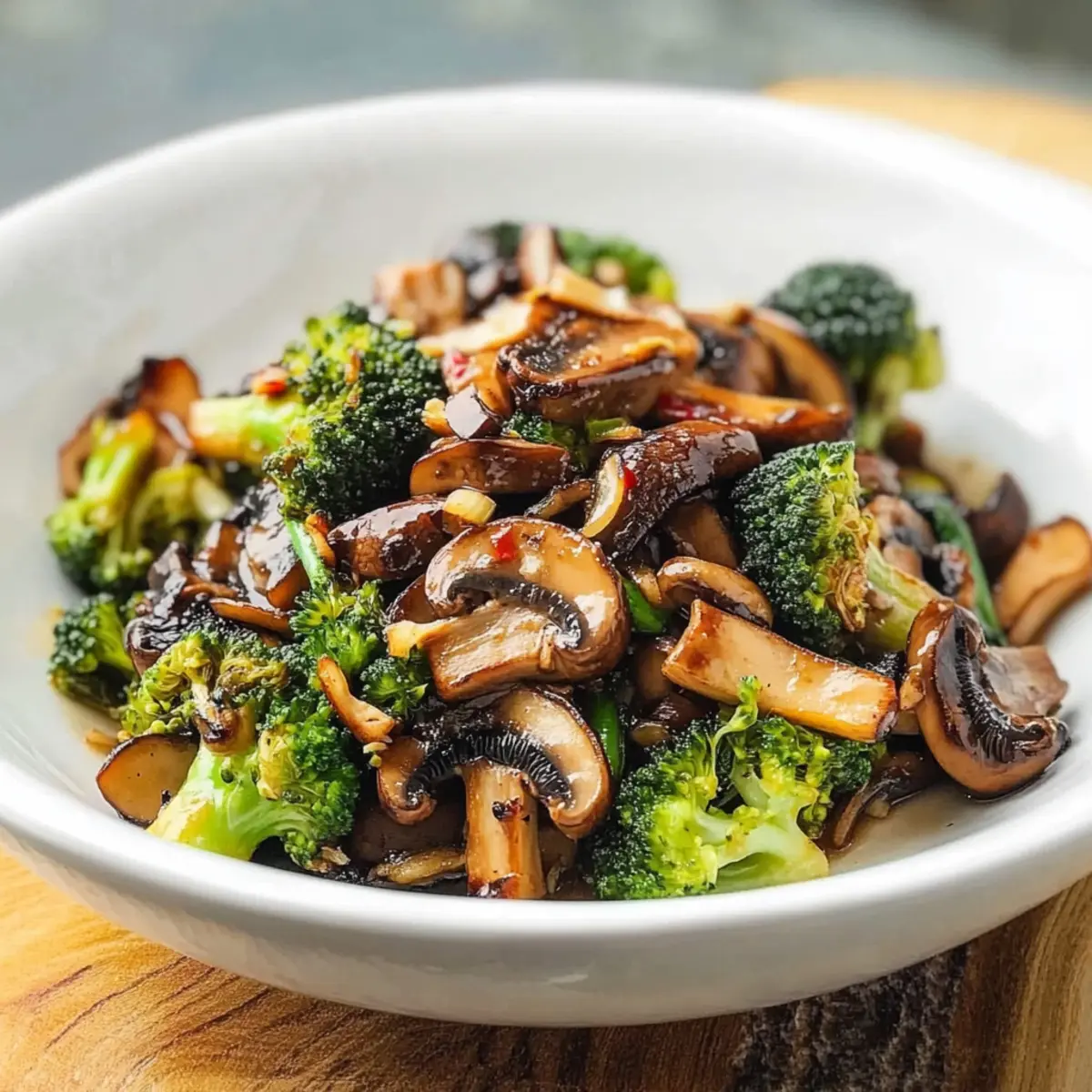 Delicious Vegan Broccoli and Mushroom Stir Fry Ready in 30 Minutes