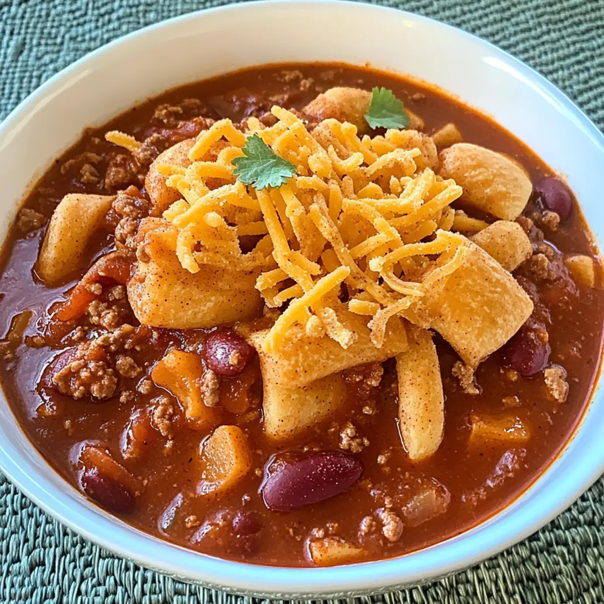 Delicious Hillbilly Chili with Cinnamon Rolls Recipe to Savor