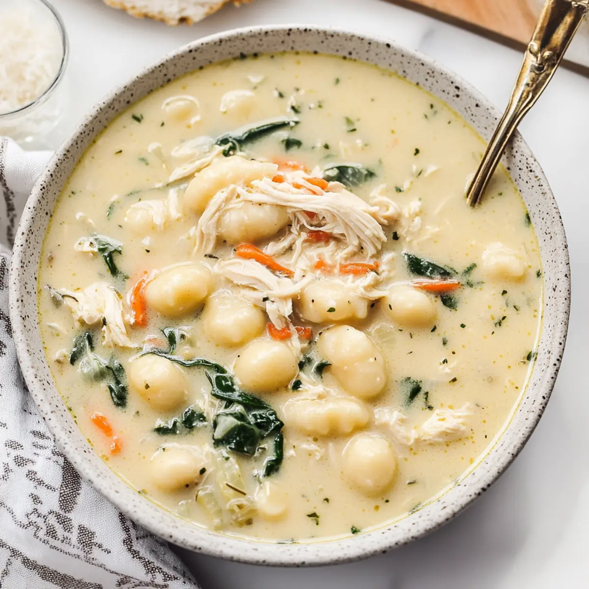 Easy Rotisserie Chicken Gnocchi Soup in 30 Minutes or Less