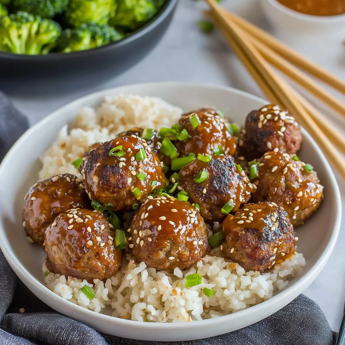 Delicious Korean BBQ Meatballs with Spicy Mayo Dip Recipe