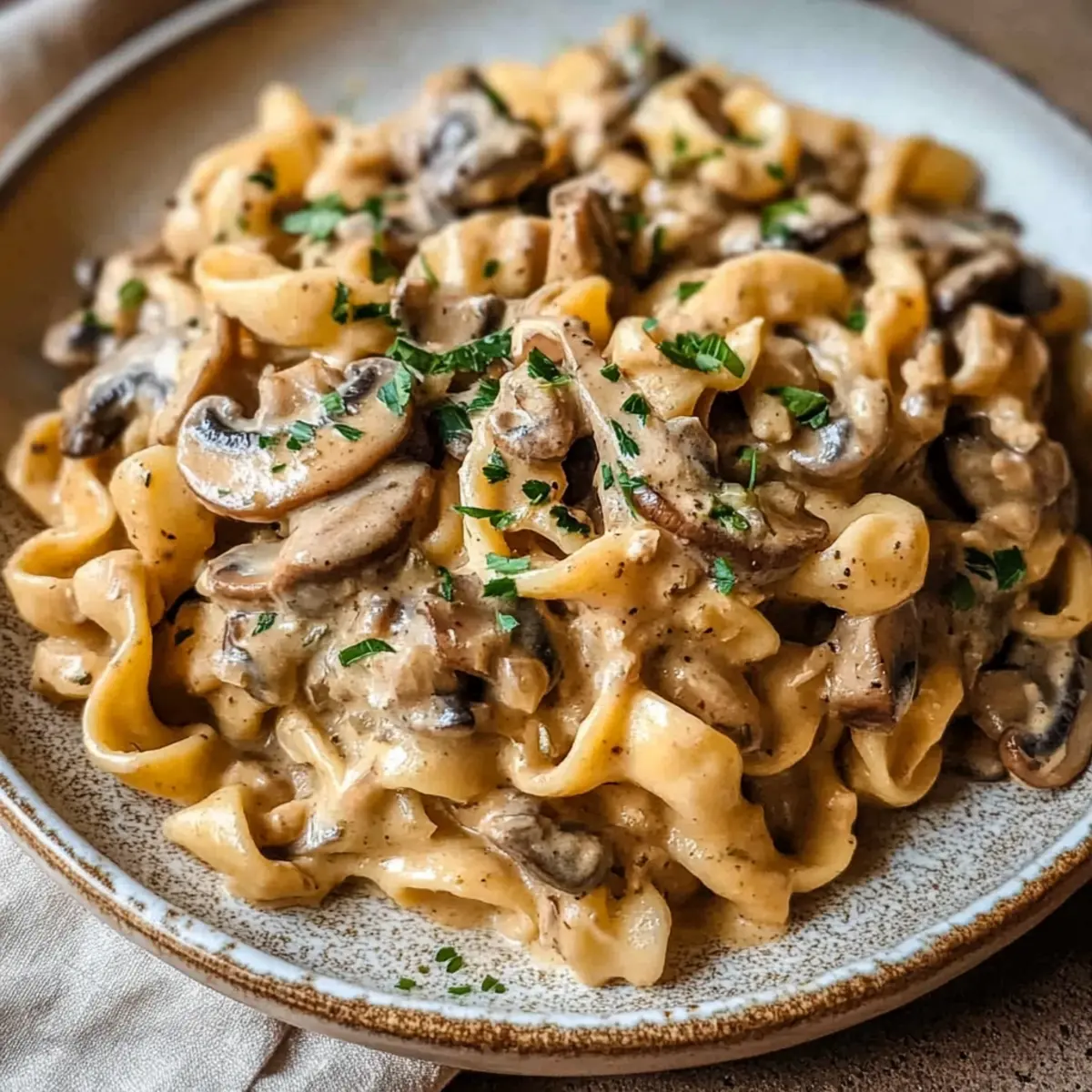 The Best Vegan Mushroom Stroganoff