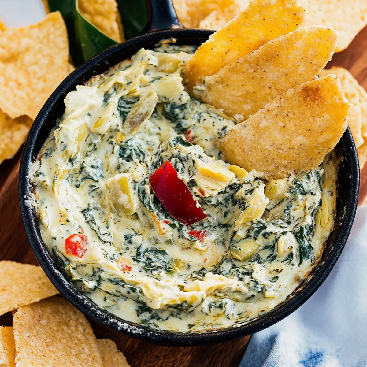 Creamy Vegan Spinach Artichoke Dip Recipe for Easy Entertaining