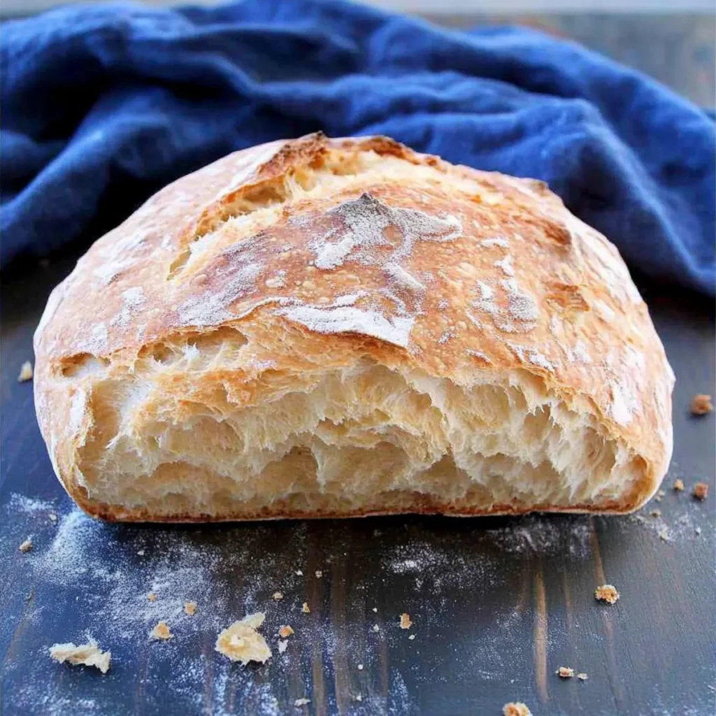 Rustic Italian Crusty Bread