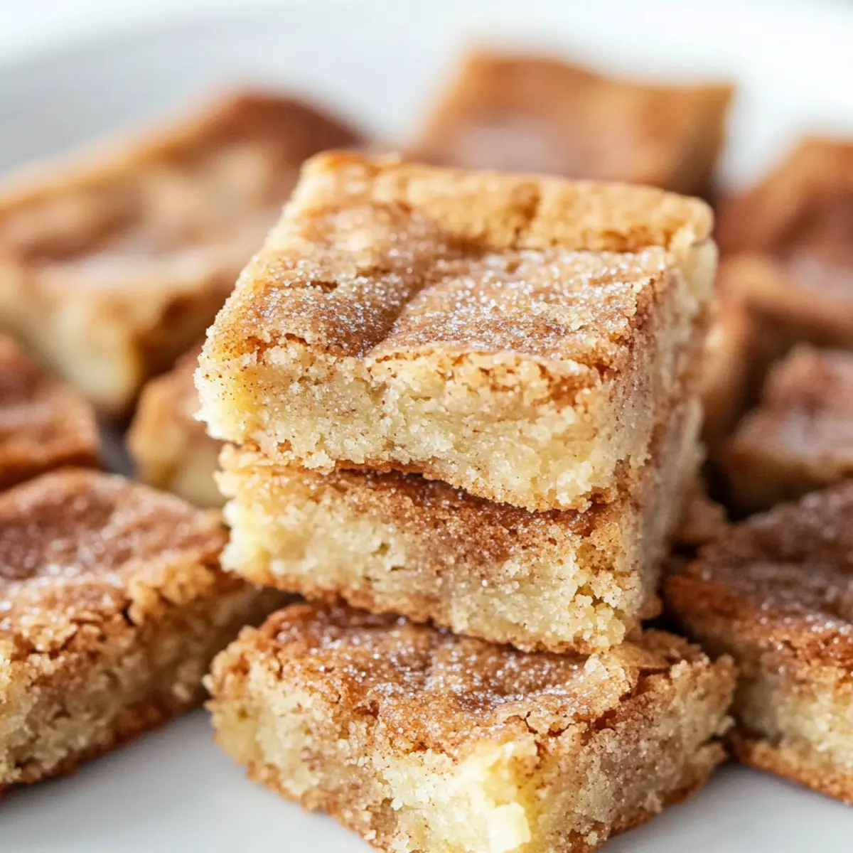 Delicious Easy Cinnamon Sugar Blondies Ready in Just 27 Minutes