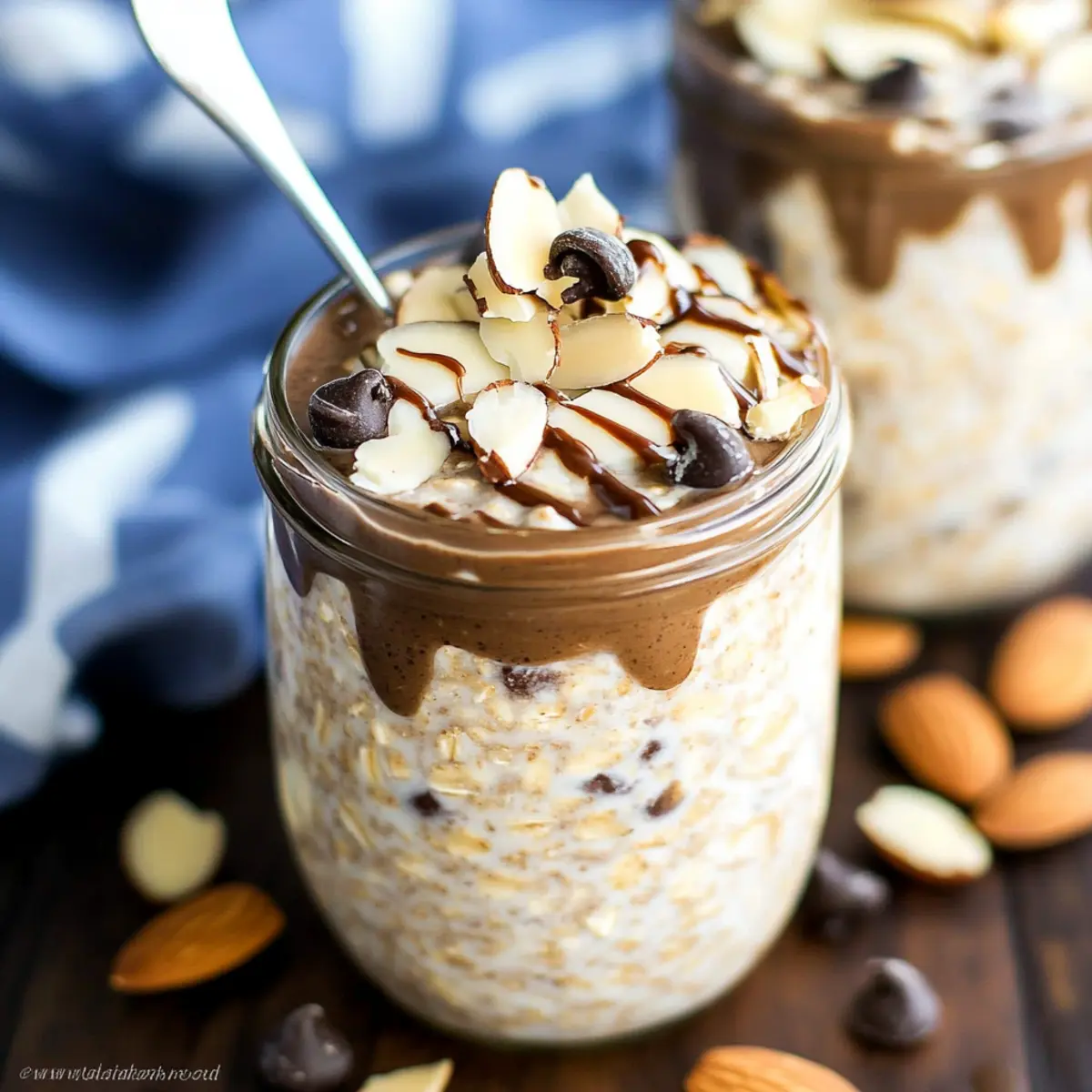 Delicious Vegan Almond Joy Overnight Oats Recipe for Quick Breakfast