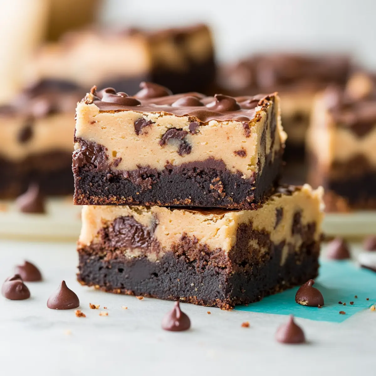 Cookie Dough Brownies