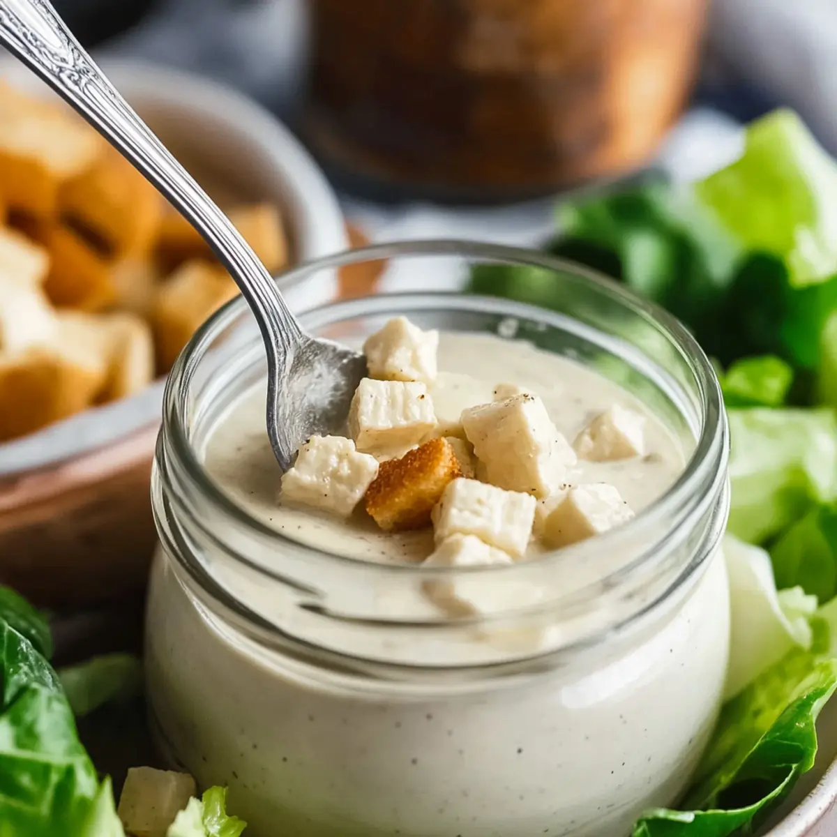 Homemade Caesar Salad Dressing
