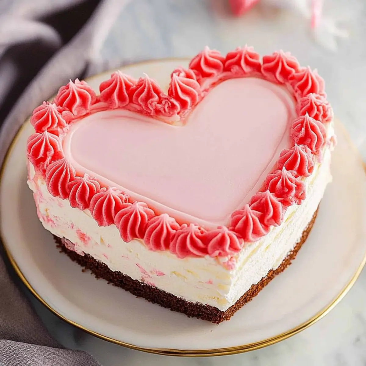 Delicious Vintage Heart Cake for Your Galentine’s Treat Celebration
