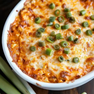 Baked Buffalo Chicken Dip Recipe