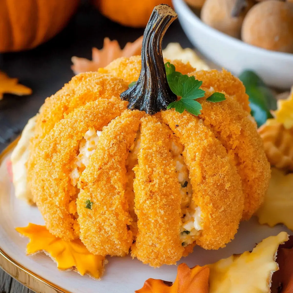 Pumpkin Cheese Ball