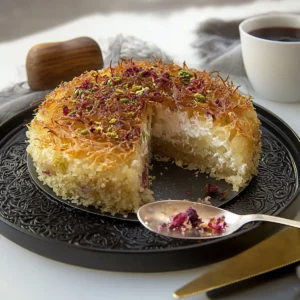 Ashta Knafeh Cake