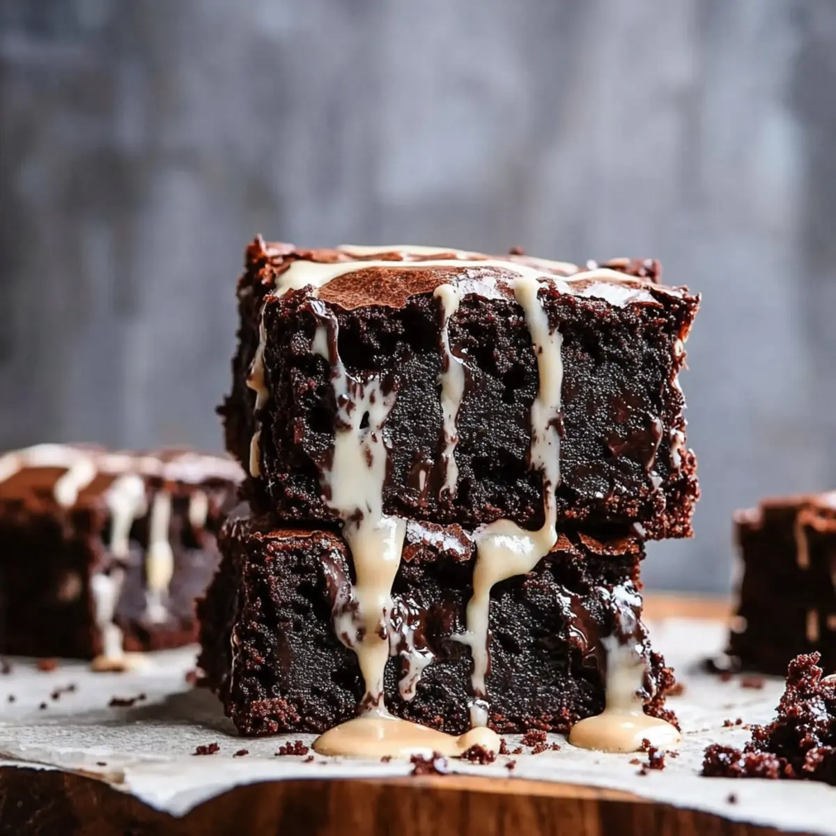 Decadent Triple Chocolate Brownies Recipe for Chocolate Lovers