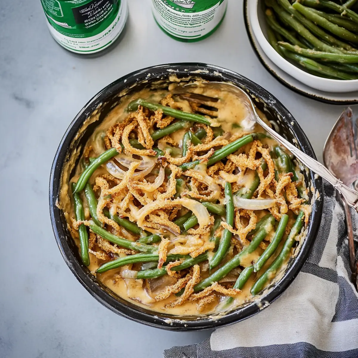 Delicious French Onion Green Bean Casserole Recipe to Try
