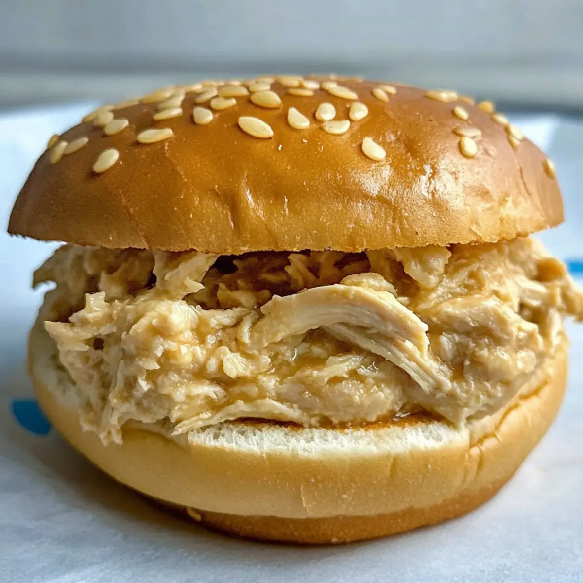 Easy Crockpot Ohio Shredded Chicken Sandwiches Recipe for Dinner
