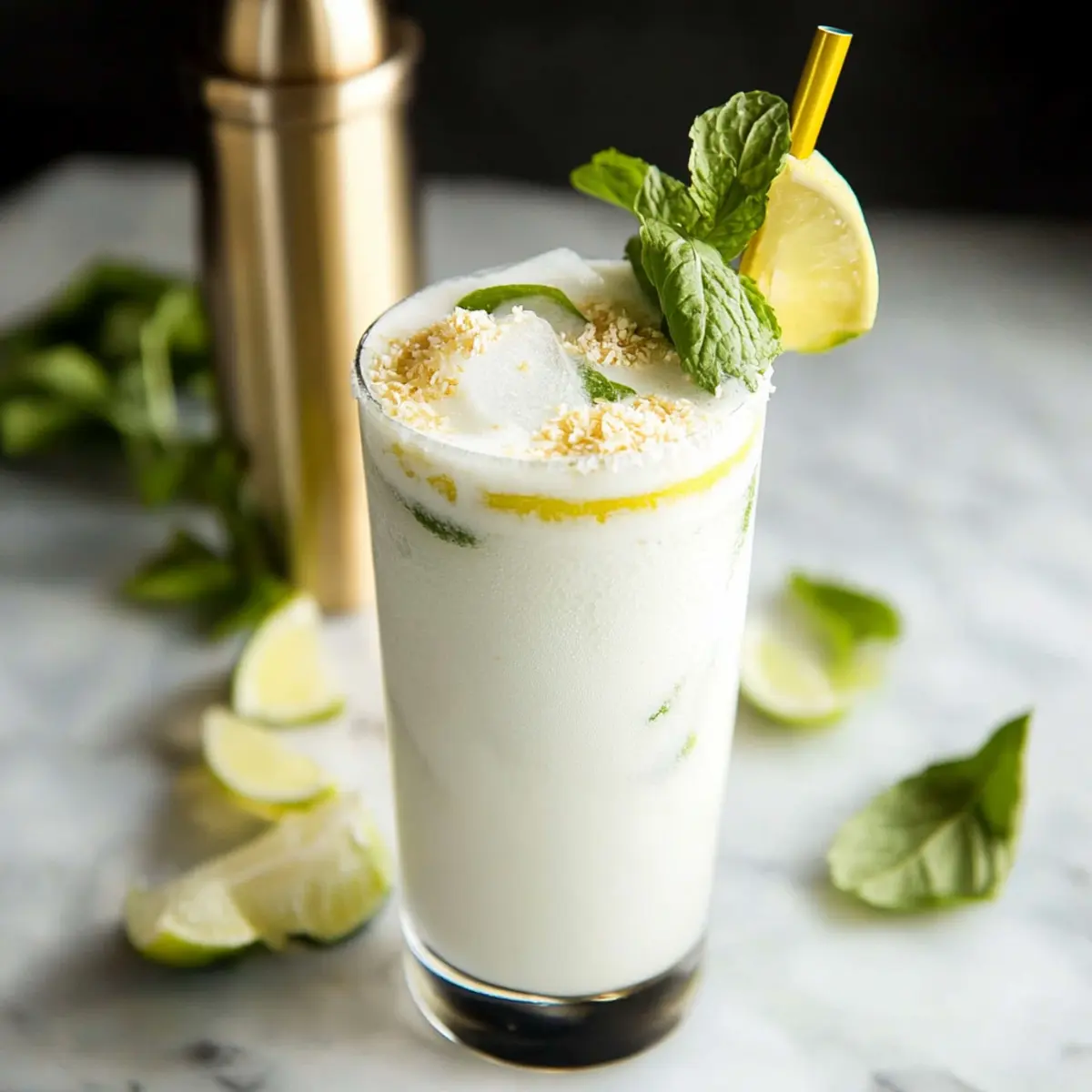 Creamy Coconut Mojito Recipe: Refreshing Cocktail in 5 Minutes