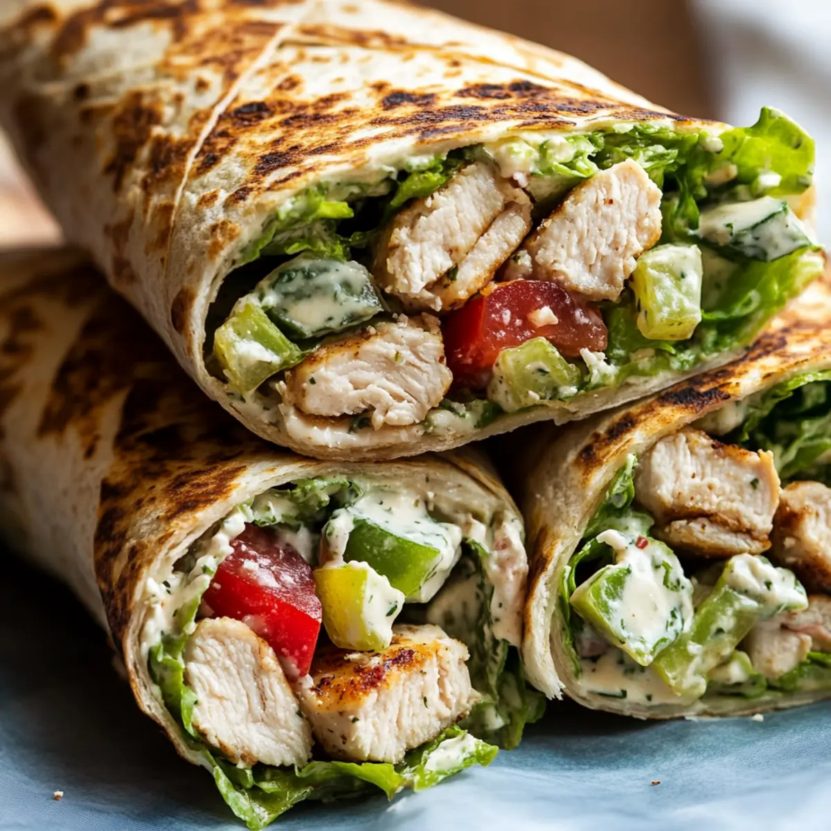 Delicious Chicken Caesar Wrap Recipe Ready in 30 Minutes