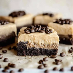 Frosted Coffee Brownies