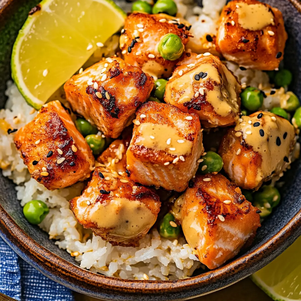 Bang Bang Salmon Bites