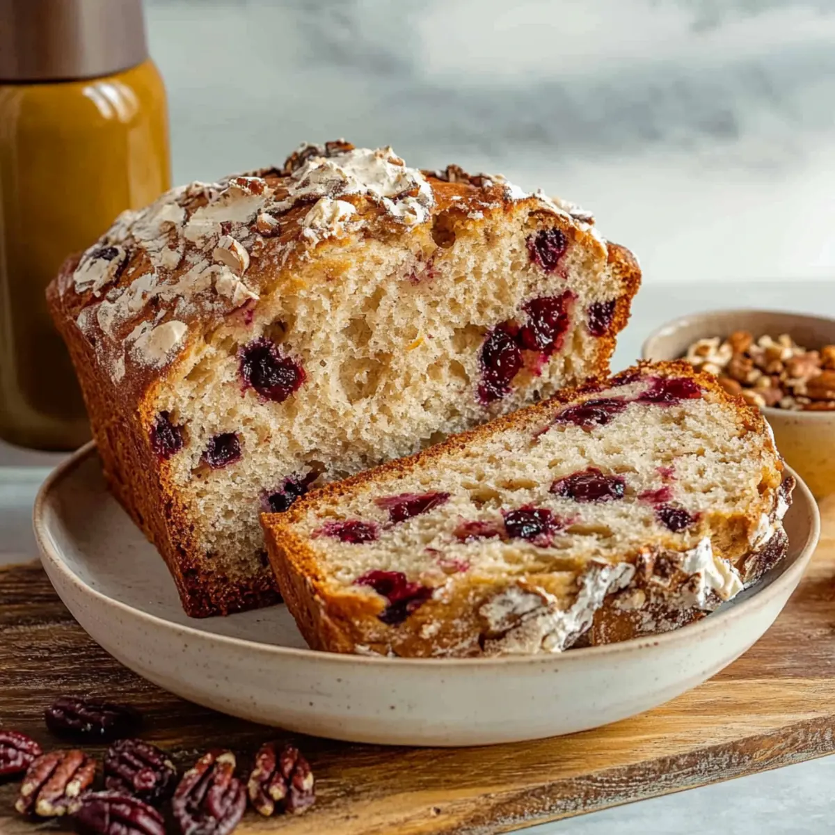 Cranberry Walnut Bread: Easy No Knead Recipe for Beginners