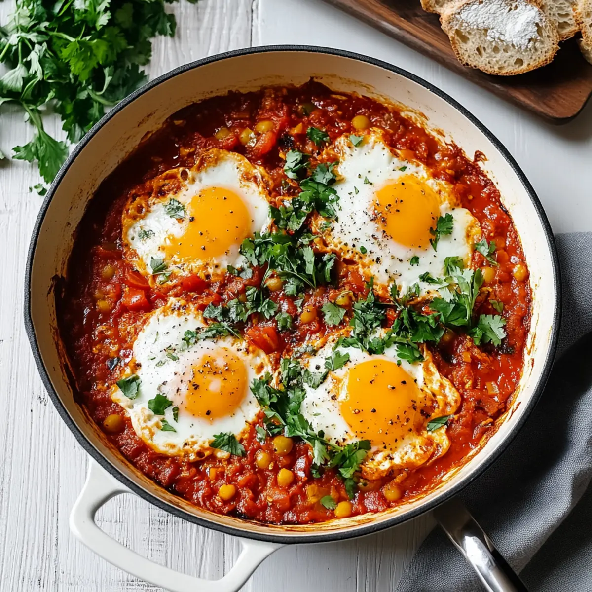 Classic Shakshuka with Sourdough